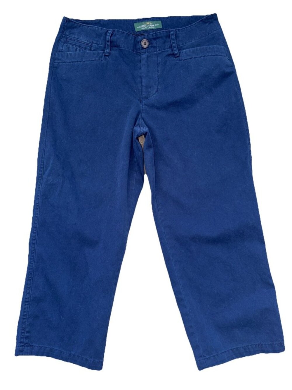 Lauren Ralph Lauren Women’s Navy Spring/Summer Pants Dress or Casua Capris Sz. 4